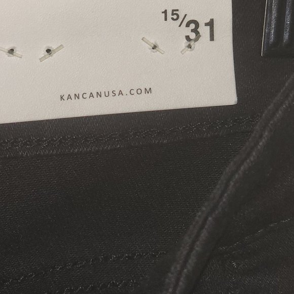 Brand New Kancun jet black jeans with tags - Picture 6 of 10
